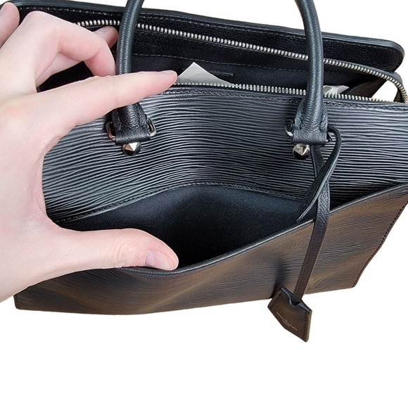 Louis Vuitton Epi Vaneau MM 2Way Black Business Bag Ladies Work Bag AR4146 - Picture 7 of 16